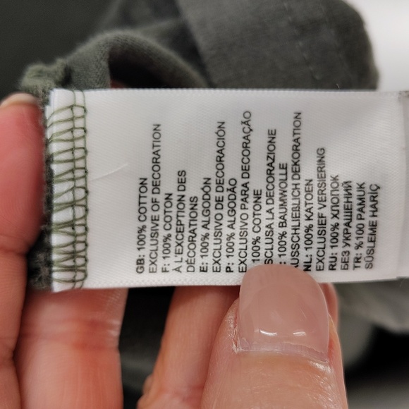 The North Face Camo Mens Size XXL pullover T-Shirt short sleeve green - Picture 4 of 6